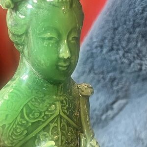 Emperor/Empress - Set of 2 Oriental Statue Figurine Candles
